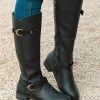 Discount 🥰 ROSY Black Mid-Calf Boot - 👩 Women 🎁