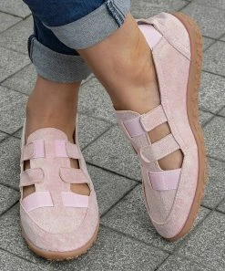 Best Pirce ✔️ ROSY Pink Strappy Flat - 👩 Women ⌛ -ROSY SHOP zu100761960 alt 1 tm1634925211