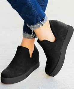Top 10 🥰 ROSY Black Cut-Out Platform 👟 Sneaker - 👩 Women 🎉