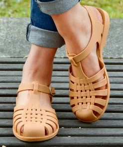 Top 10 ⌛ ROSY Yellow Caged Jelly 🩴 Sandals - 👩 Women ⌛