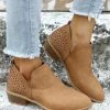 Brand new 💯 ROSY Camel Hollow-Out Accent Bootie - 👩 Women 🤩