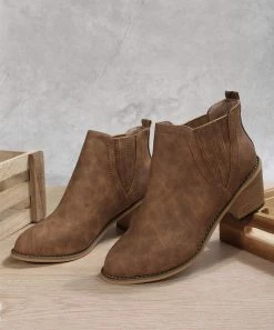 Top 10 β ROSY Brown Block Heel Ankle Boot - π© Women π 9 Top 10 β ROSY Brown Block Heel Ankle Boot - π© Women π -ROSY SHOP zu109701391 alt 4 tm1665774986