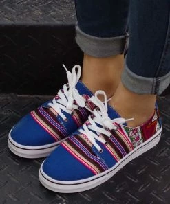 Coupon π ROSY Blue & Purple Abstract π Sneaker - π© Women π