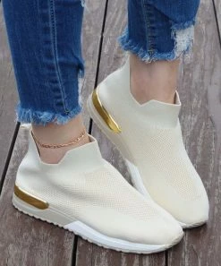 Best deal 🎉 ROSY Khaki Knit Slip-On 👟 Sneaker - 👩 Women 💯