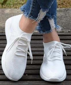 Best Pirce ✨ ROSY White 👟 Sneaker - 👩 Women ⭐ -ROSY SHOP zu96955770 alt 3 tm1624044382